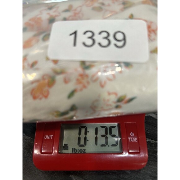 Auguste Womens Dress 8 Wrap Dress Floral Flutter Sleeve Empire Waist Swiss Dot - Picture 15 of 15